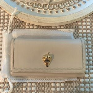 See by Chloe' Beige Jardin Des Roses Long Wallet